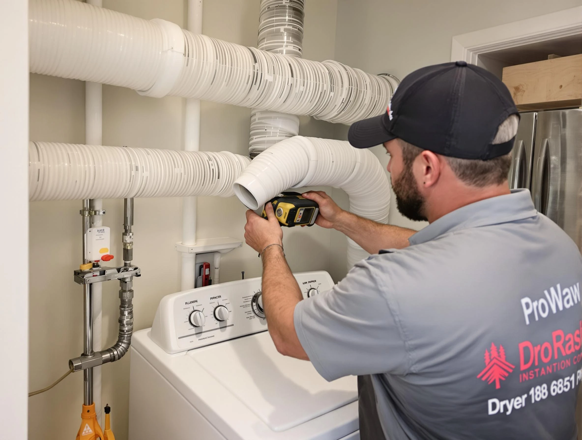 Professional dryer vent hose installation by Kirtland AFB Dryer Vent Cleaning in Kirtland AFB